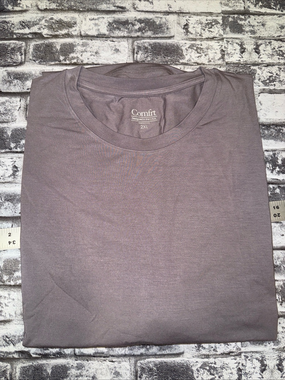 Comfrt Cloud Lounge Tee 2XL Unisex Steel NWT Oversized W/TTS M Soft Stretch